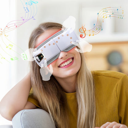 Bluetooth Eye Massager with Heat and Vibration